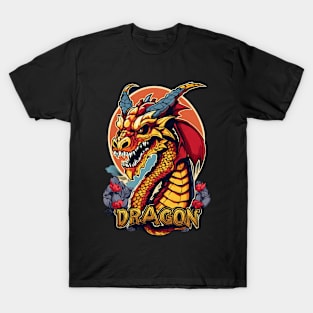 Dragon Art Print T-Shirt